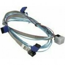 SuperMicro CBL-SAST-0811, кабель Mini SAS HD - 4 × SATA, 70 см