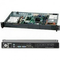 SuperMicro CSE-502L-200B, корпус для сервера, Black SC502L W/200W (202)
