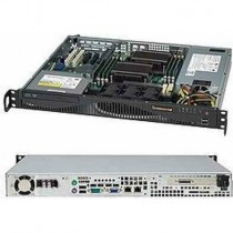 SuperMicro CSE-512F-410B, серверный корпус 1U, 410 Вт DC