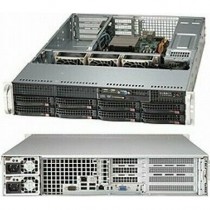 SuperMicro CSE-825TQ-R500WB, серверный корпус 2U, E-ATX, 500 Вт